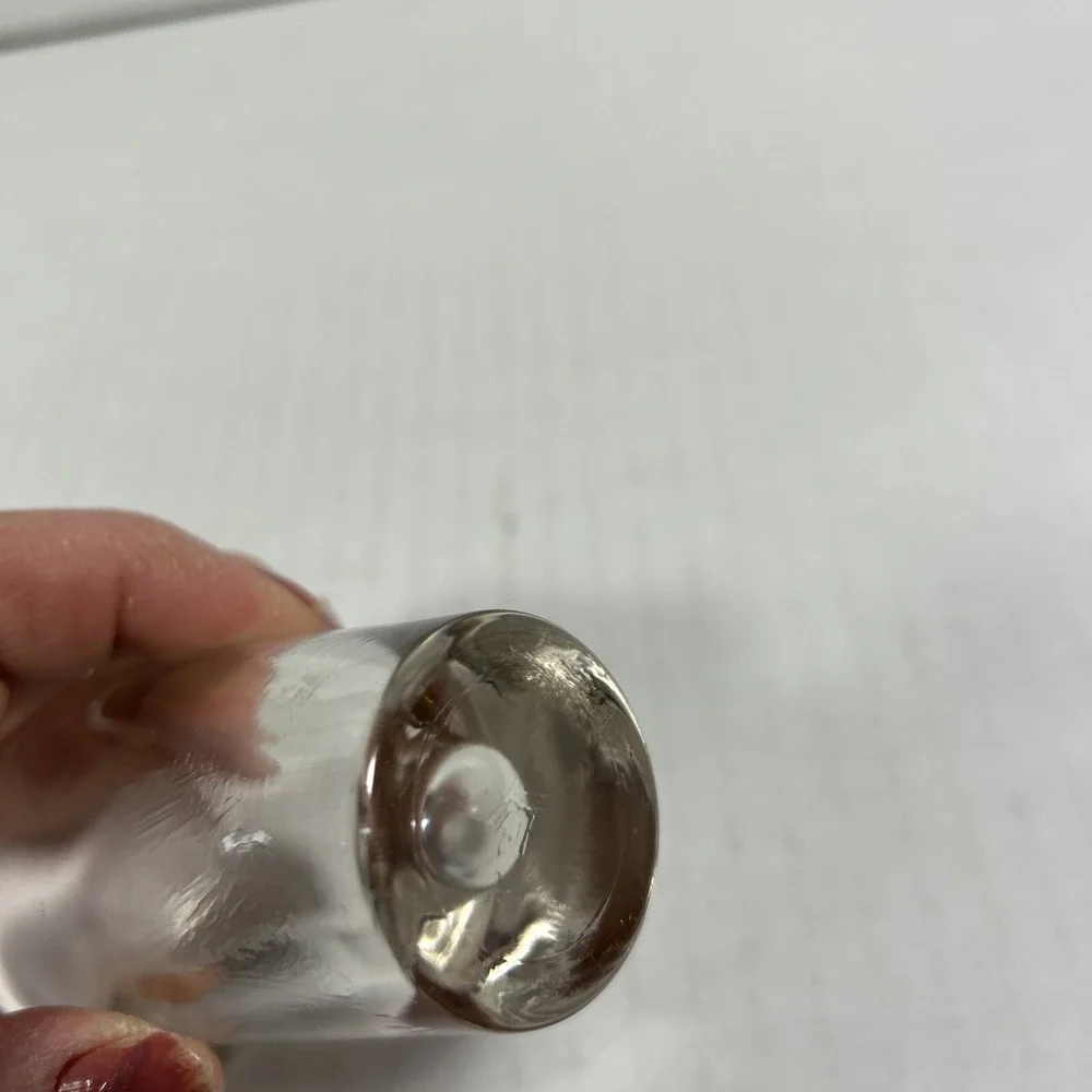 Hazel Atlas‎ Vintage Clear Glass Double Shot Glass Liquor